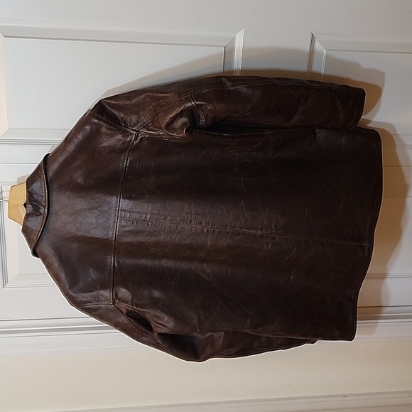 Aero Leather Barn Jacket - Picture 4 of 7